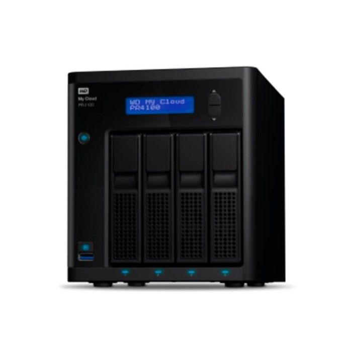 NAS WD My Cloud EX4100 NAS 24TB ARMADA 388 1.6GHz dual-core (WDBWZE0240KBK-NESN)