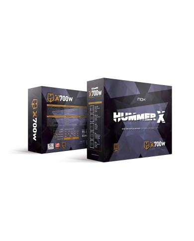 FUENTE DE PODER NOX HUMMER X700W BRONZE EDITION (NXHUMMERX700WBZ)