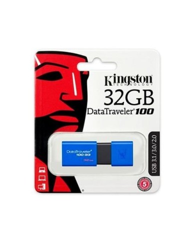 Pendrive Kingston 32GB DataTraveler 100 G3 USB 3.0 (KC-U7132-6UB)