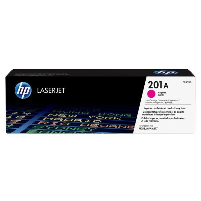 Cartucho de toner HP 201A CF403A Magenta Laser