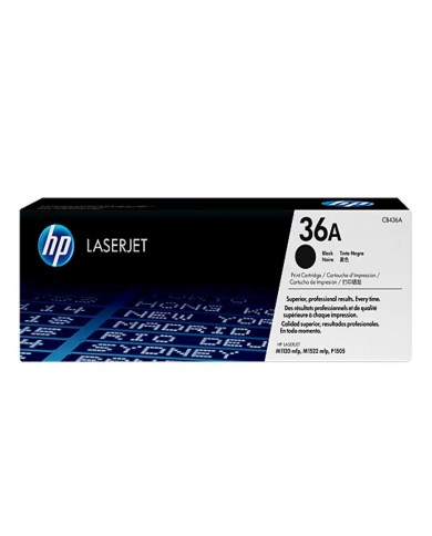 Cartucho de toner  HP LaserJet CB436A Negro