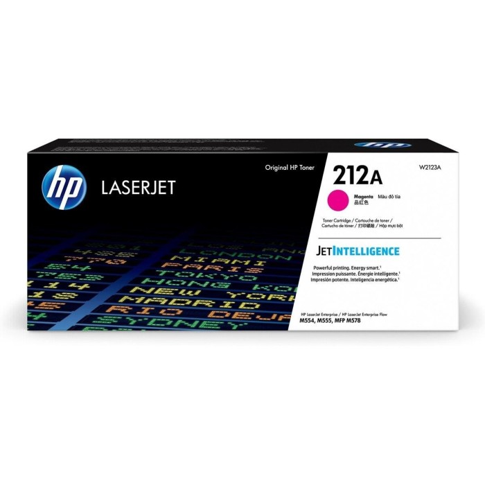 Cartucho de Tóner HP 212A Magenta W2123A