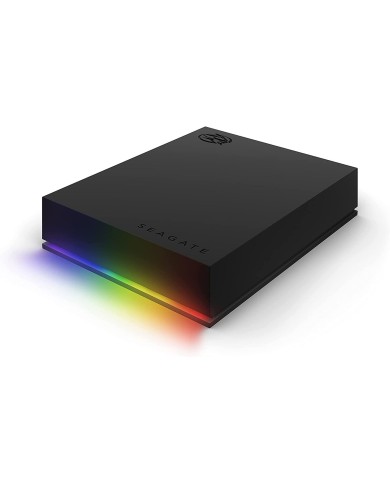 Disco Portátil Seagate FireCuda Gaming de 5TB (USB 3.2, RGB, SATA)