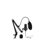 Micrófono para Streaming HyperX SoloCast, USB Plug & Play, Negro