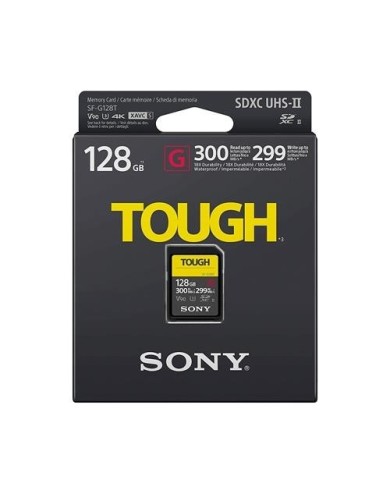 Tarjeta de memoria Sony Tough 128GB 300 MB/s4 (SF-G128T/T1)