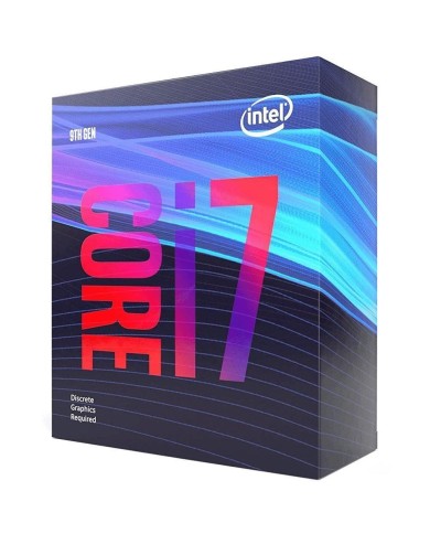 Procesador Intel® Core™ i7-9700F, 8-Core 3.0GHz (4.7GHz Turbo) LGA1151-v2 (9na Gen), Sin Graficos
