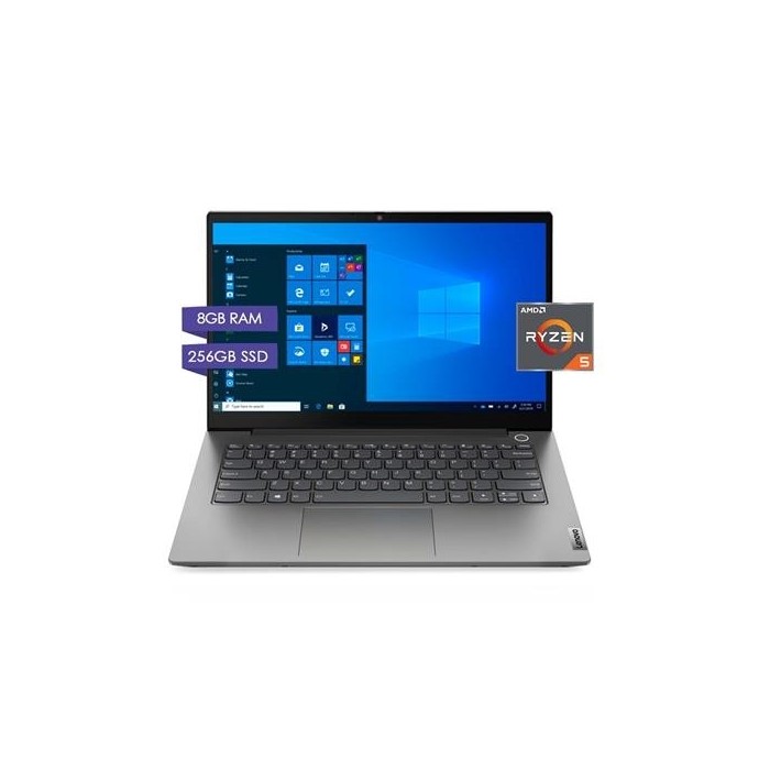 Notebook Lenovo ThinkBook 14 G2 Ryzen 5 4500U / 8GB RAM / 256GB SSD /14“ LED / Windows 10 Pro (20VF005JCL)