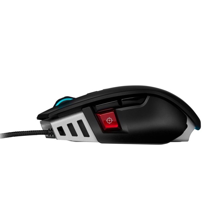 Mouse Gamer CORSAIR M65 RGB ELITE Backlit RGB LED Optical - 8 botones - cableado - USB - negro