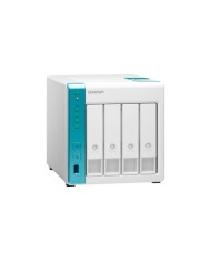 Servidor NAS QNAP 4-Bay para Respaldos y Data Sharing, 4-Core 1.7GHz, 1GB Ram (TS-431K-US)