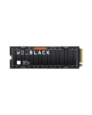 Disco duro Western Digital Black SN850X NVMe SSD 1 TB M.2 2280 - PCIe 4.0 x4 (NVMe) con disipador