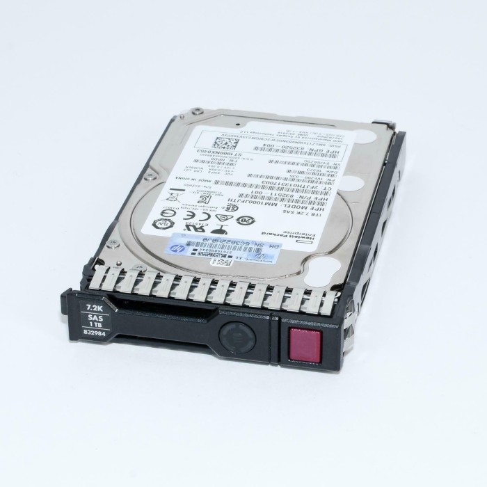 Disco duro HPE HDD fundamental para el negocio HPE 1 TB SAS 12G 7200 rpm SFF SC