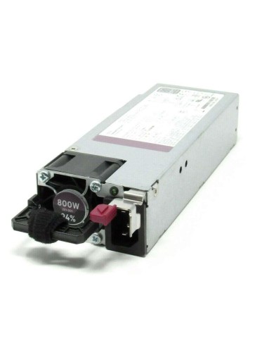 Kit de fuente de alimentación hot-plug de bajo contenido en halógenos y ranura flexible de 800 W HPE Platinum