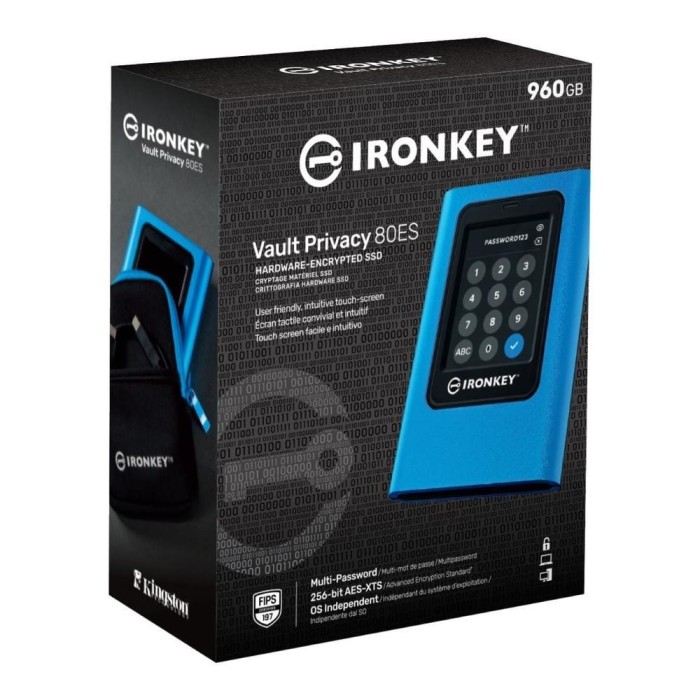 960GB IronKey Vault Privacy 80 XTS-AES 256-bit Enc