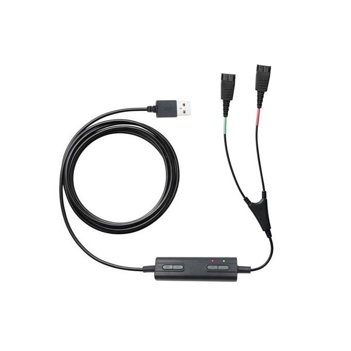 Adaptador para Auriculares Jabra LINK 265, Desconexión rápida a USB (M)