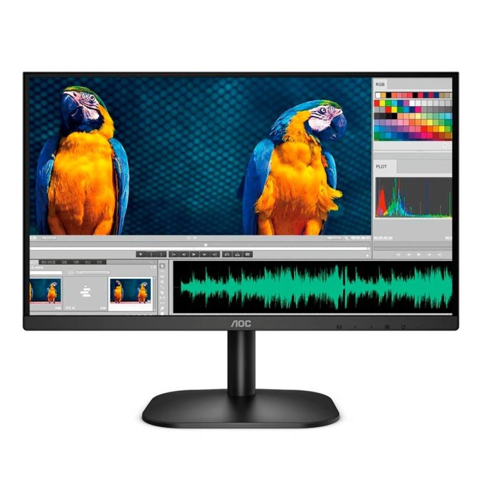 Monitor AOC 24B2XHM de 23.8“ (VA, Full HD, HDMI+VGA, Vesa)