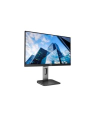 Monitor Ultrafino AOC Serie P1 de 23.8“ (IPS, Full HD, DPort+HDMI+VGA+USB, Pivot)