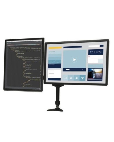 Soporte para dos monitores de 24" con Brazo Articulado