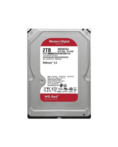Disco Duro WD Red WD20EFAX 2tb 5400rpm 256mb SATA3 (WD20EFAX)