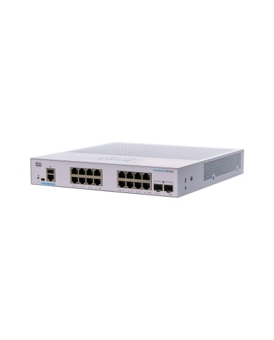 Switch Cisco CBS250 Smart 16-port GE 2x1G SFP (CBS250-16T-2G-NA)