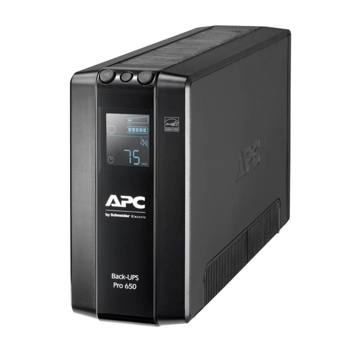UPS APC Back Pro BR Interactiva (650VA/390W, 230V, 6 Salidas C13)