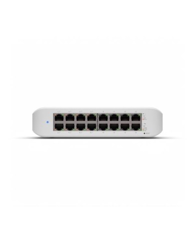 Conmutador Ubiquiti UniFi Switch Lite USW-Lite-16-POE Gestionado - 16 x 10/100/1000 (8 PoE+)  sobremesa