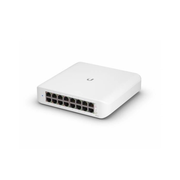 Conmutador Ubiquiti UniFi Switch Lite USW-Lite-16-POE Gestionado - 16 x 10/100/1000 (8 PoE+)  sobremesa