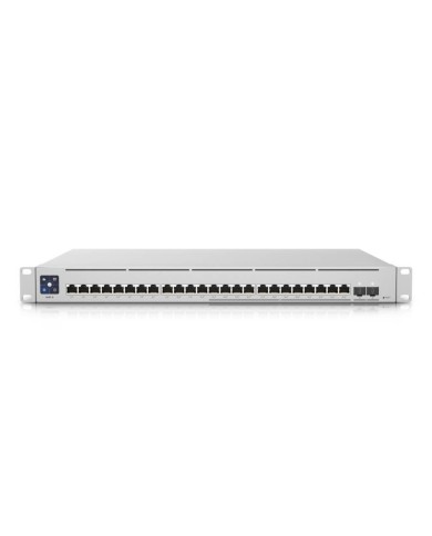 Conmutador Ubiquiti UniFi Switch USW-Enterprise-24-PoE  L3 Gestionado 12 x 100/1000/2.5G + 2 x 10 Gigabit SFP+