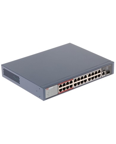 Switch HikVision DS-3E0326P-E 24 x 10/100 (8 PoE) + 2 x Gigabit SFP No Administrado