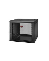 Gabinete para servidores NetShelter SX de APC 42 U, 600 mm x 1070 mm, con paneles laterales, negro