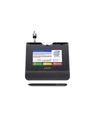 Tableta Wacom Signature Large 5.0 Pulgadas Color Lcd Display Usb Cable Connection Improved Thin-Client (STU540)
