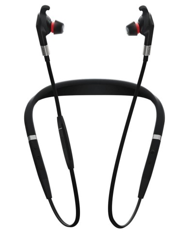 Auriculares Inalámbricos Jabra Evolve 75e Ms (Bluetooth 4.2, Cancelación de Sonido, Negro)