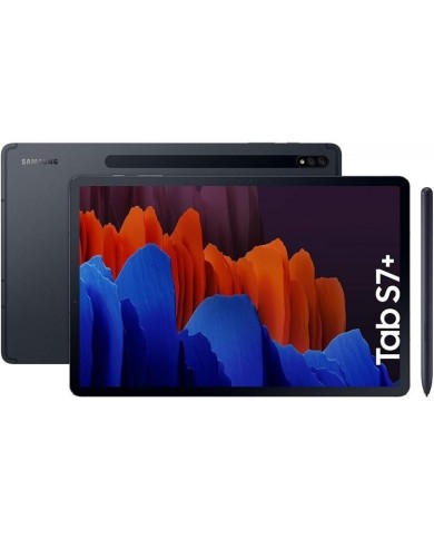 Tablet Samsung S7+ SM-T970  12.4"  256 GB 8 GB RAM Snapdragon Black