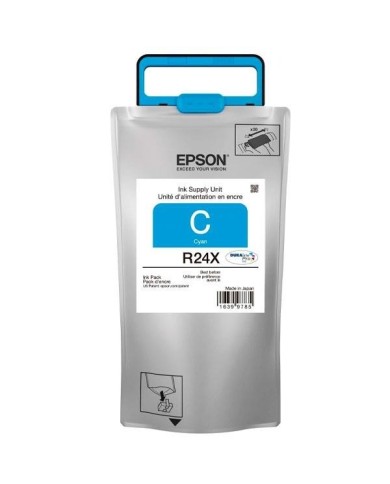 Bolsa de Tinta Epson Epson R24X Cian para WorkForce Pro WF-R8590, WF-R8590 D3TWFC, WF-R8590DTWF, WF-R8590DTWFL