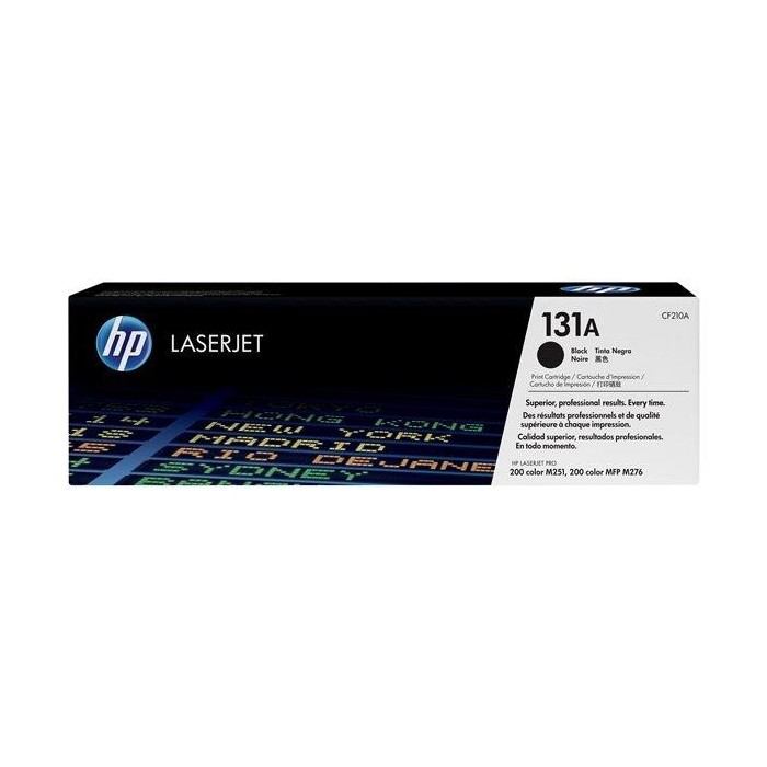 Cartucho de tóner HP CF210A Negro