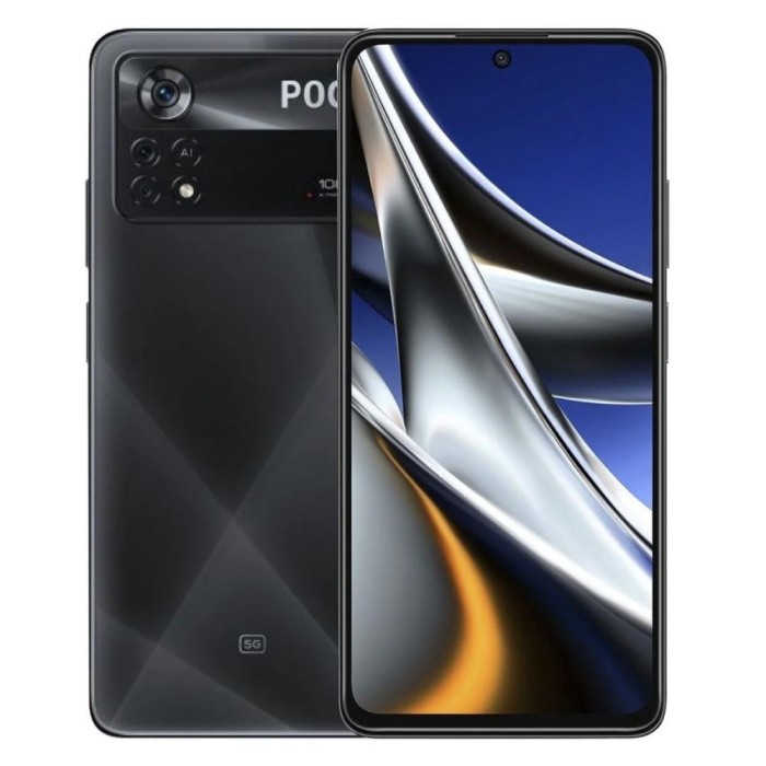 Celular Xiaomi Poco X4 Pro 5G US de 6.67“ (OctaCore, 6GB RAM, 128GB Internos, Laser Black)