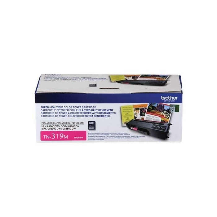 Cartucho Toner Brother TN319M Magenta para MFC-l8850 MFC-L8600CD