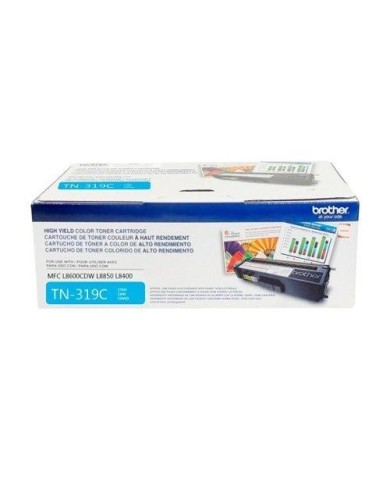 Cartucho Toner Brother TN319C Cian para MFC-l8850 MFC-L8600CD