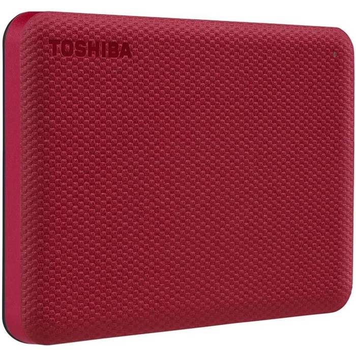 Disco portátil Toshiba Canvio Advance de 2TB USB 3.0, Mac/PC, rojo