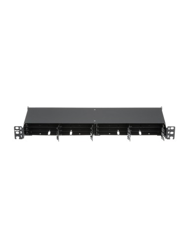 Tablero de conexiones Panduit HD Flex Patch Negro, 1U, 19", 6 puertos