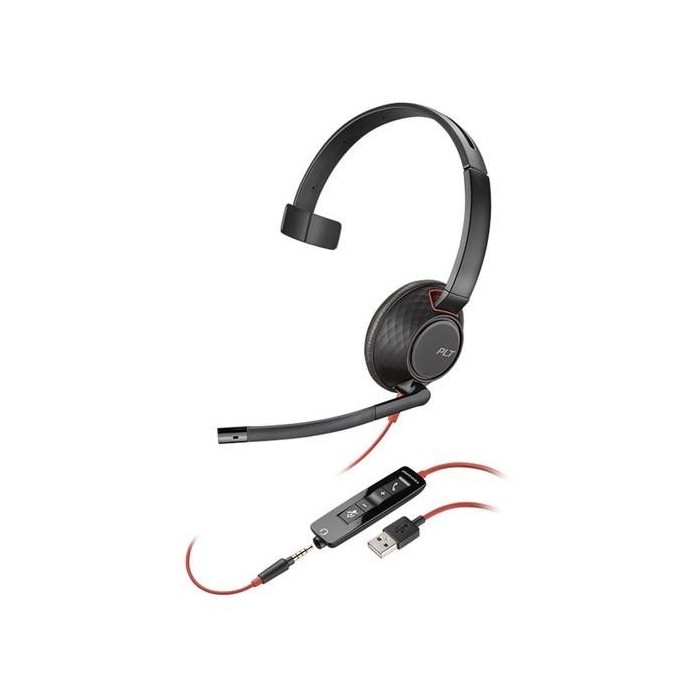 Auricular Profesional Plantronics Blackwire 5210 USB tipo A