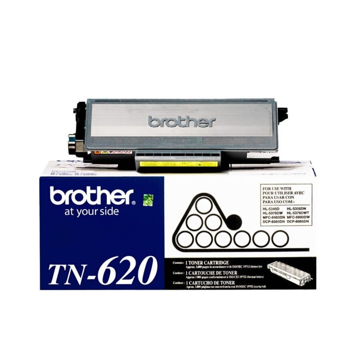 Cartucho de tóner Brother TN-620 Negro