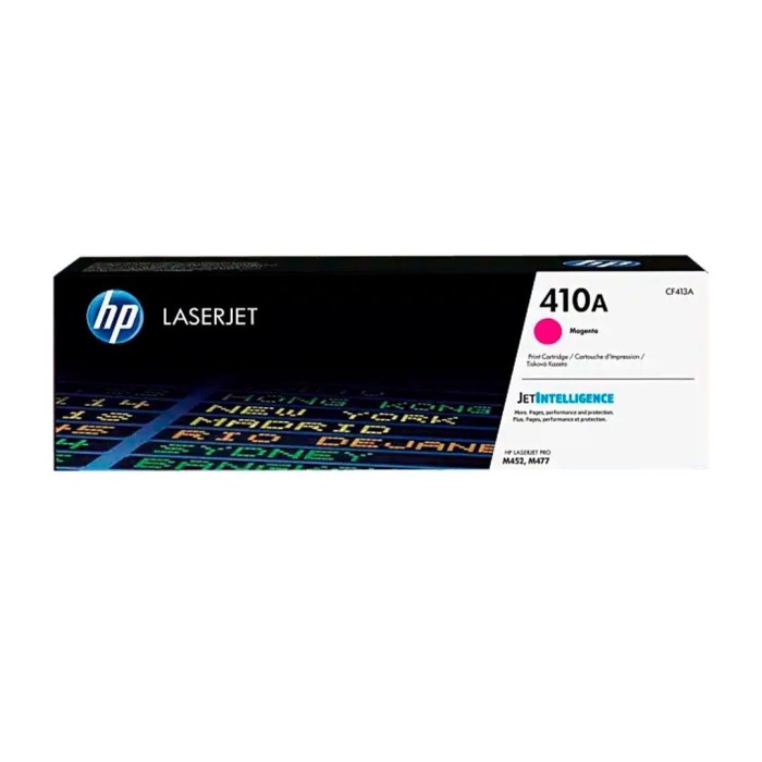 Cartucho de Tóner Hp Laserjet 410A Magenta CF413A