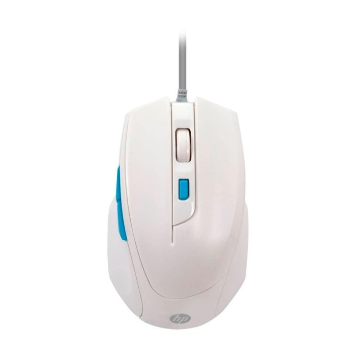 Mouse Gamer HP M150 USB 7QV28AA Blanco 1600 DPI