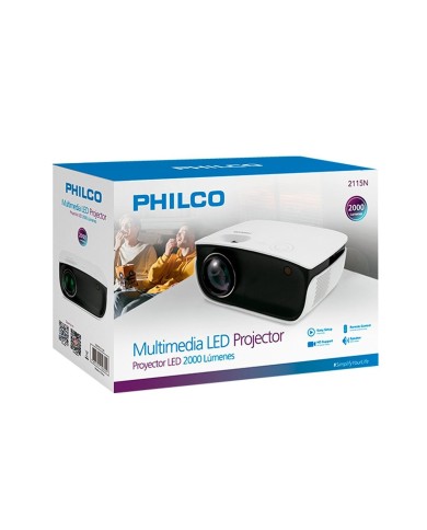 Proyector LED Philco 2115N 2000 lúmenes (70PPR2115N)