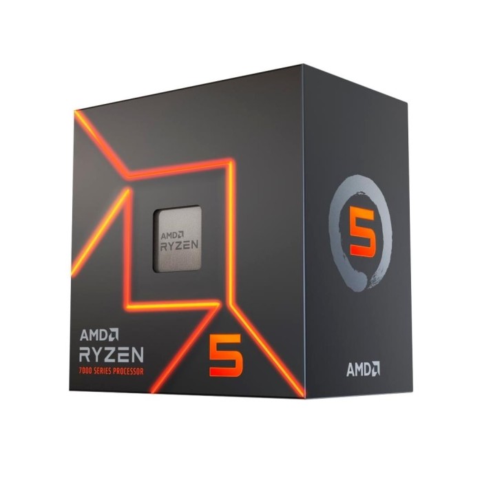 Procesador AMD Ryzen 5 7600 3.8 GHz, 6 núcleos, 12 hilos, 32 MB caché