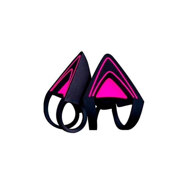 Orejas Kitty Razer Para audífonos Razer Kraken / Neon Purple (RC21-01140100-W3M1)