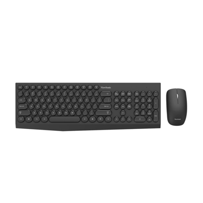 Kit teclado + Mouse Viewsonic CW1275 Inalámbrico Negro