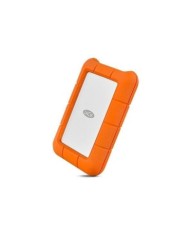 Disco duro portátil LaCie Rugged USB-C de 1TB Naranja