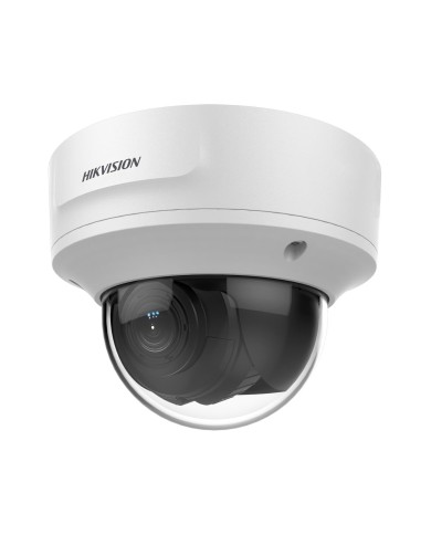 Cámara Domo IP Hikvision2MP IP66 IR 50mt VF 2.8-12mm WDR POE IK10 EXIR - lente motorizado (DS-2CD2721G0-IZS)