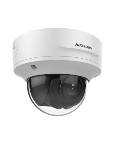 Cámara Domo IP Hikvision2MP IP66 IR 50mt VF 2.8-12mm WDR POE IK10 EXIR - lente motorizado (DS-2CD2721G0-IZS)